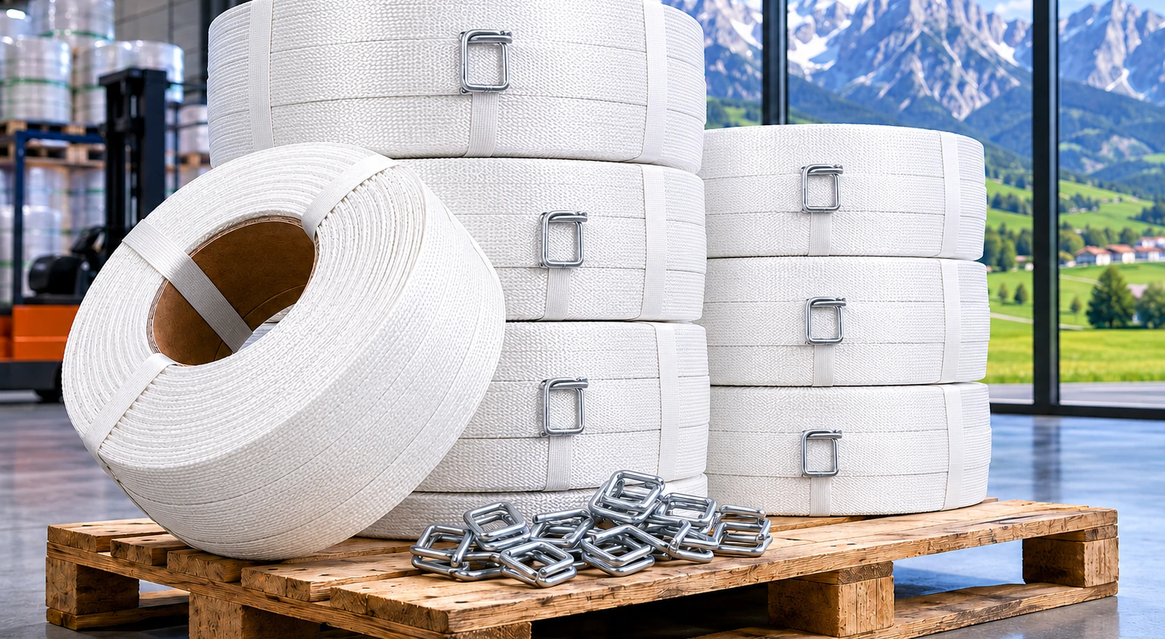 Composite Cord Strap Exporter Austria — Greenstrix Industrial Packaging